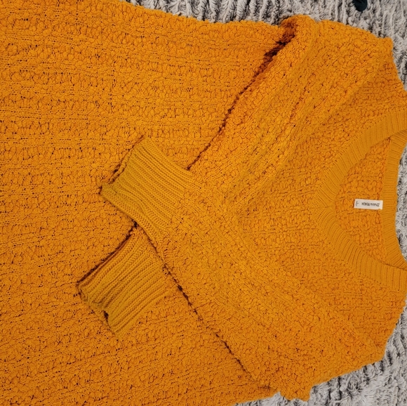Zenana Outfitters Sweaters Mustard Yellow Sweater Szl Poshmark
